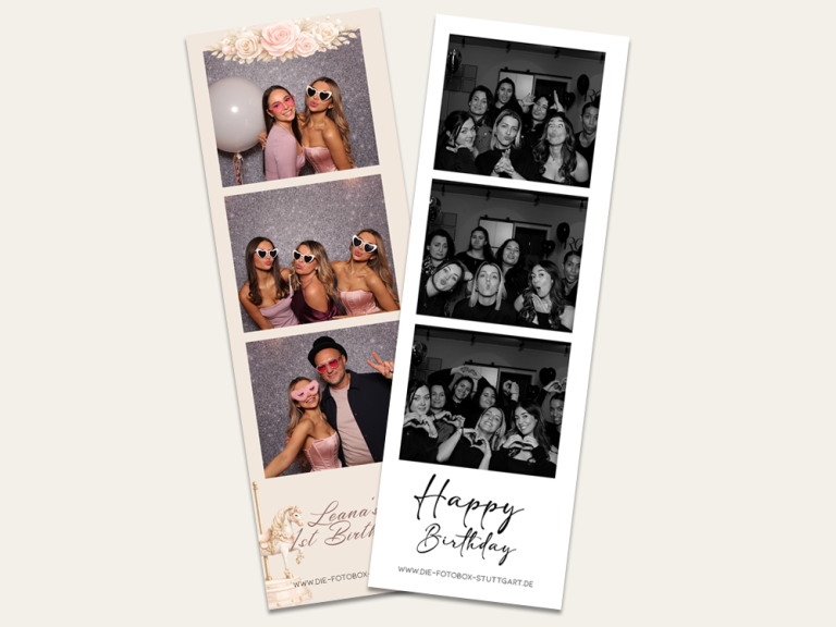 Eine Ansammlung von fotografischen Abzügen, einige zeigen Gruppen von Menschen.